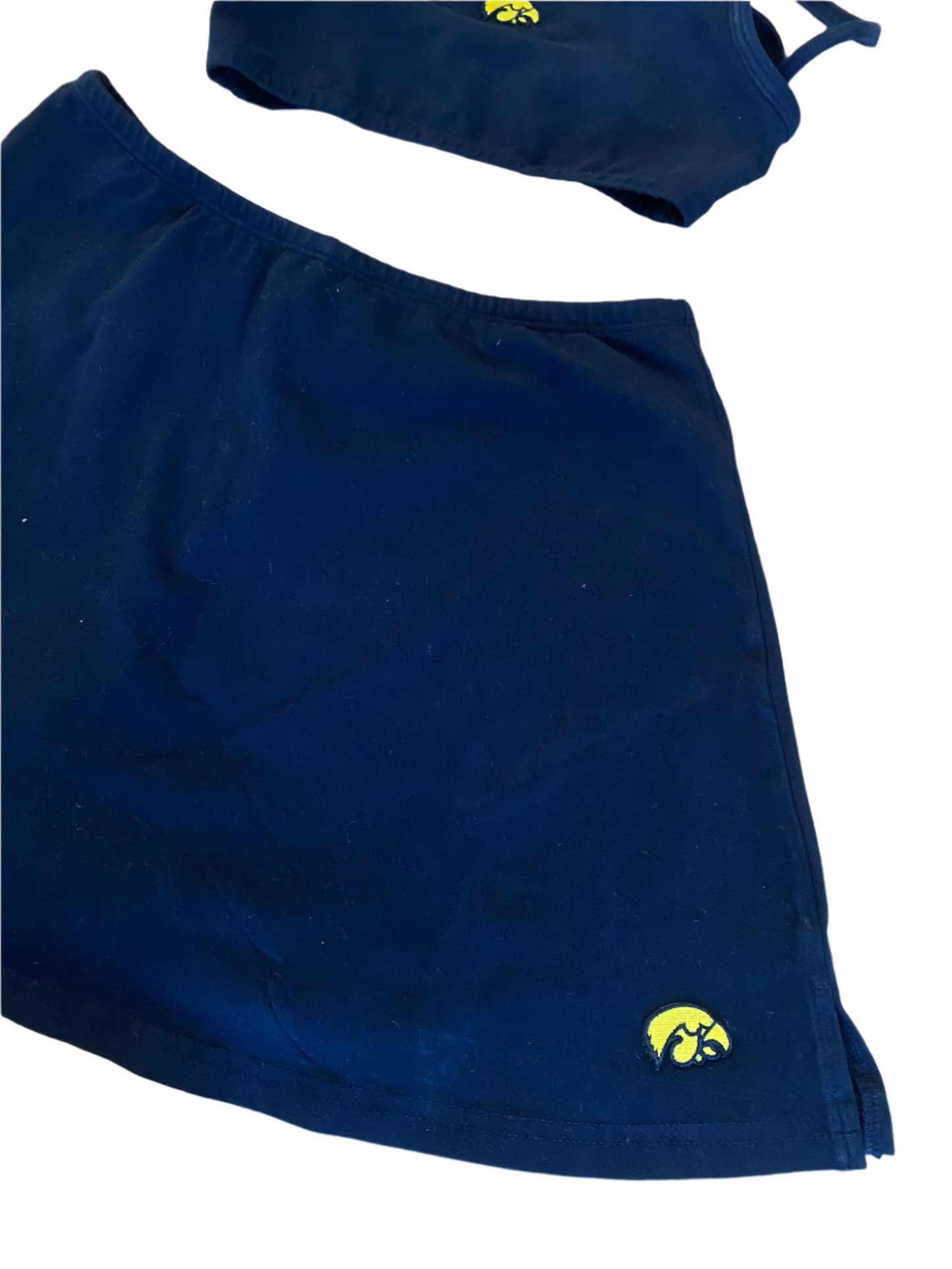 Iowa Mini Patch Cheer Skort