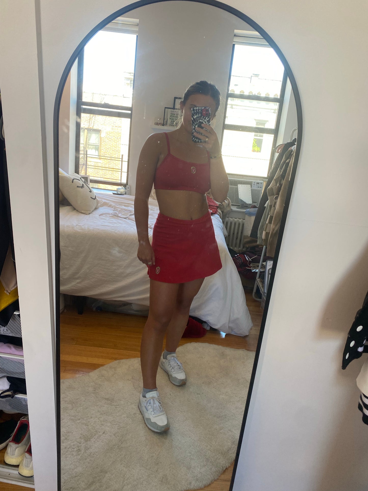 Wisconsin Patch Cheer Skort