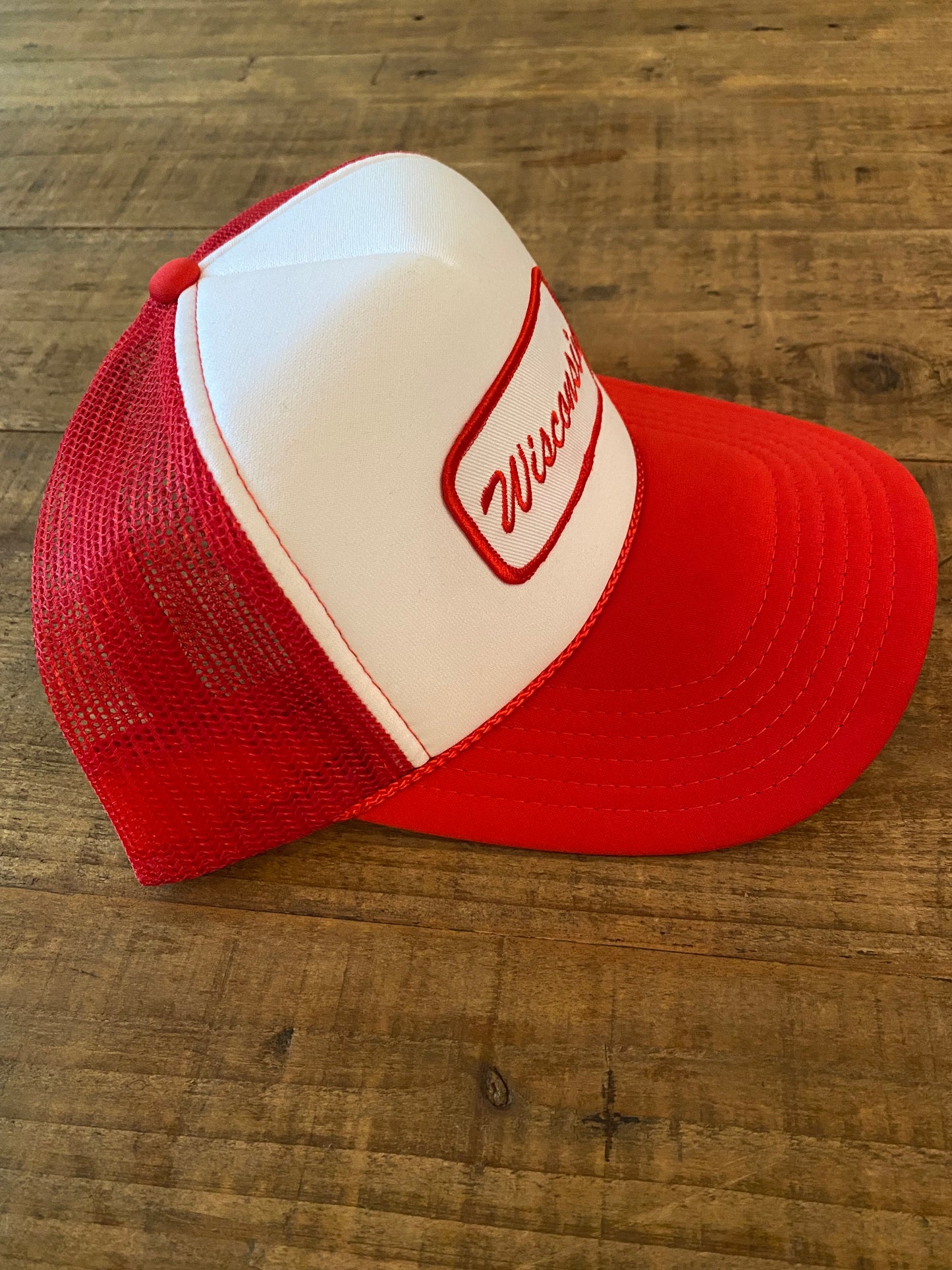 Wisconsin Name Plate Trucker Hat