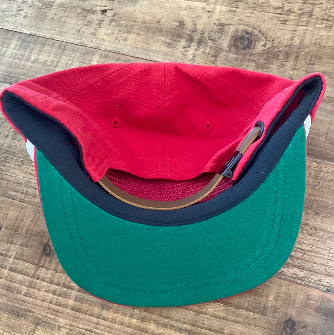 Wisconsin Rainbow Shadow Rope Hat