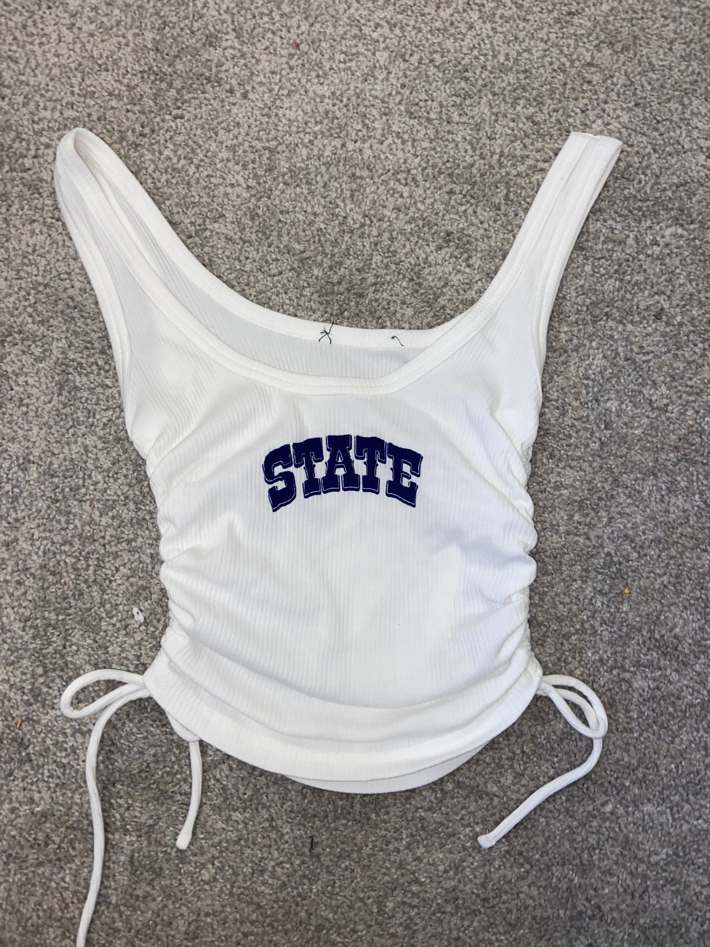 State Western Sinched Scoop Neck Tank