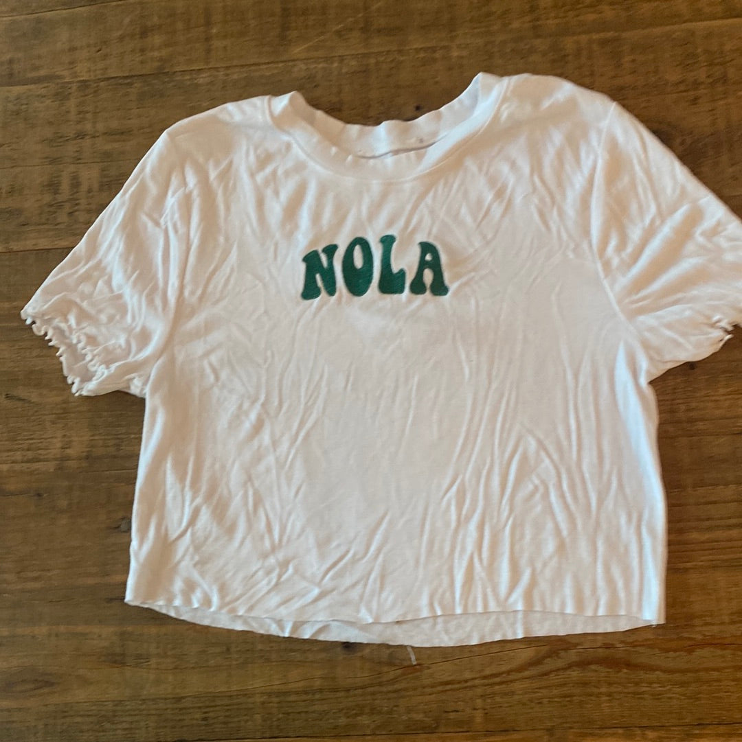 Nola Crop Tee