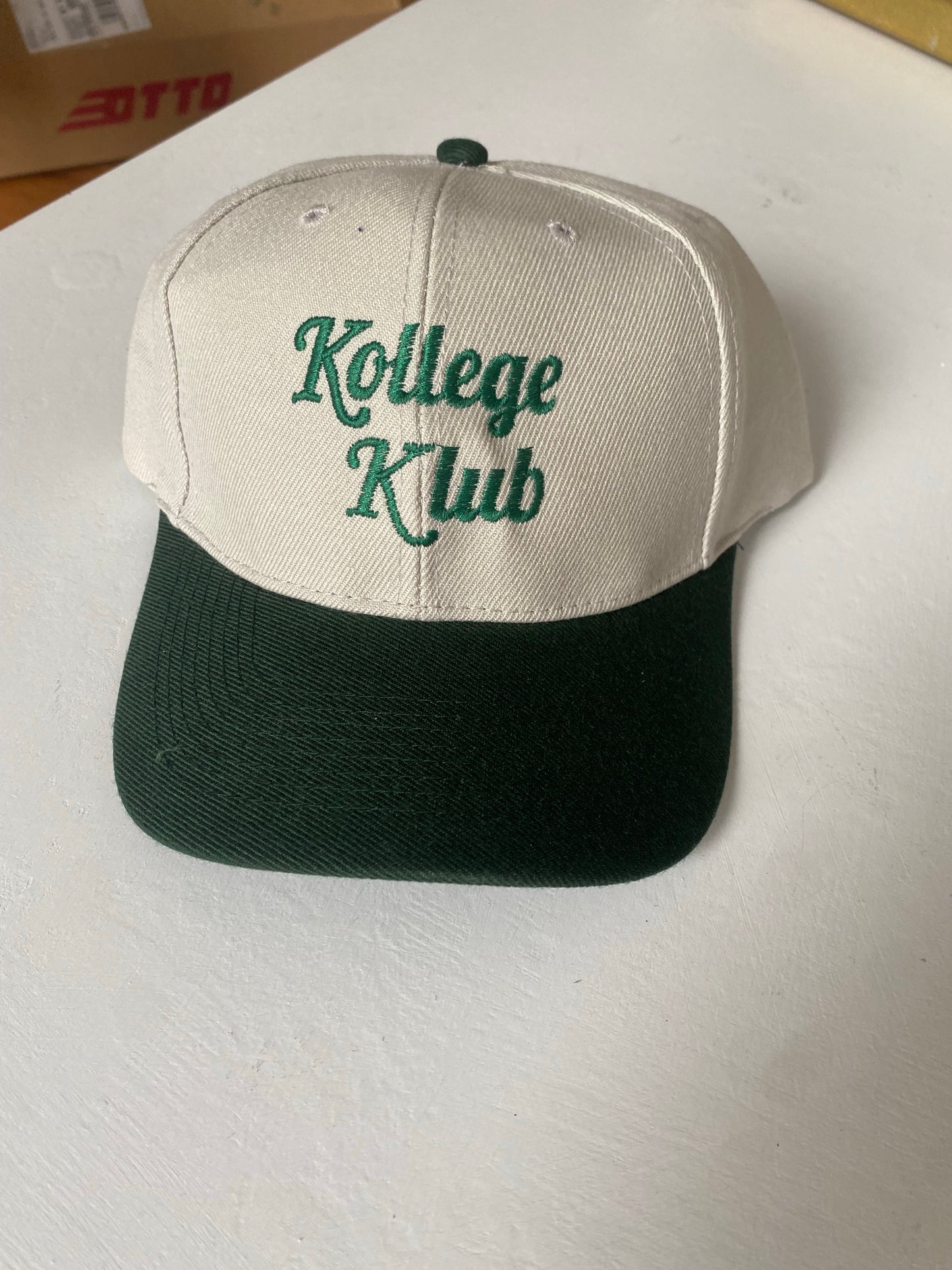 Kollege Klub Two Tone Baseball Cap
