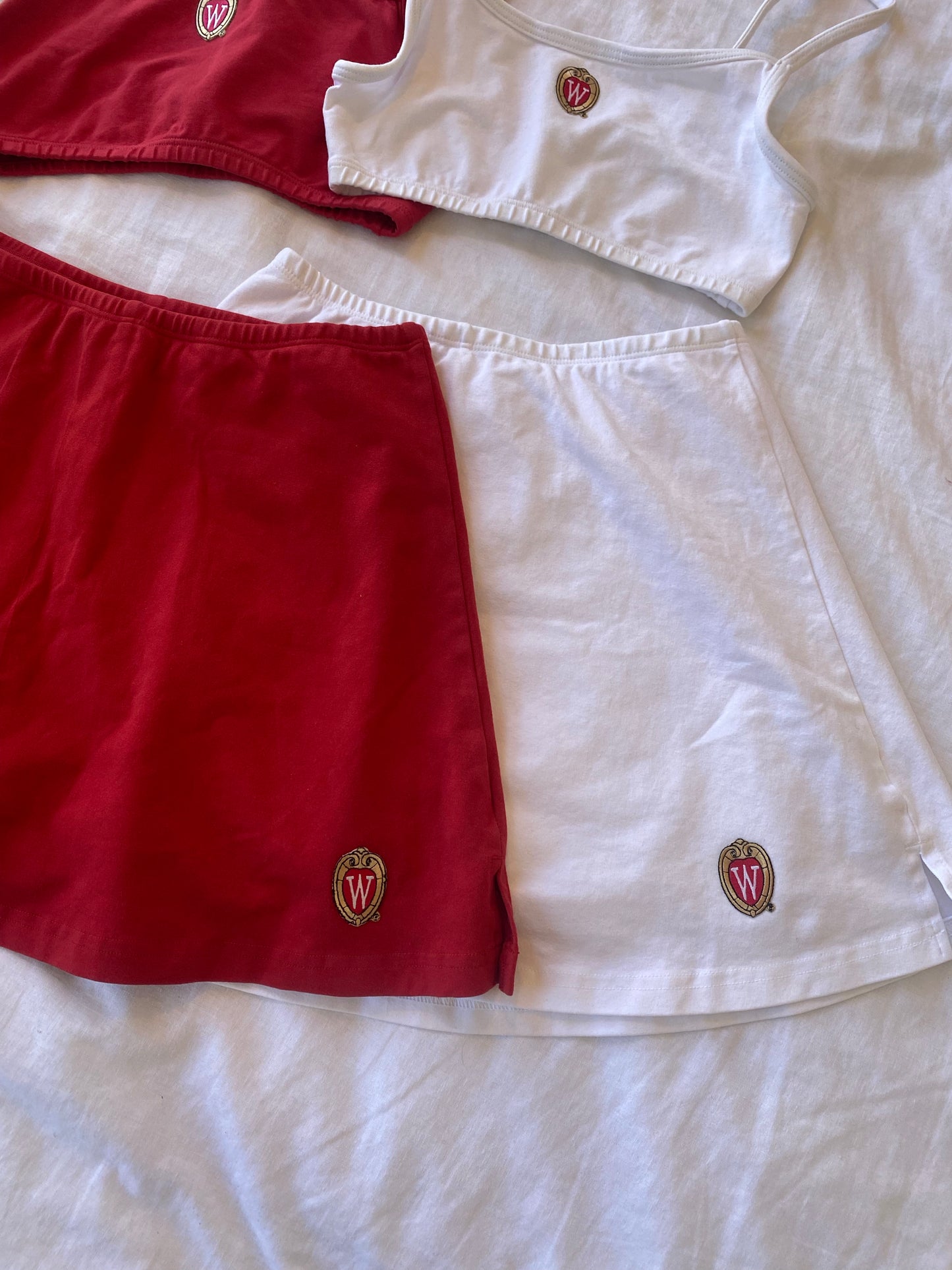 Wisconsin Patch Cheer Skort