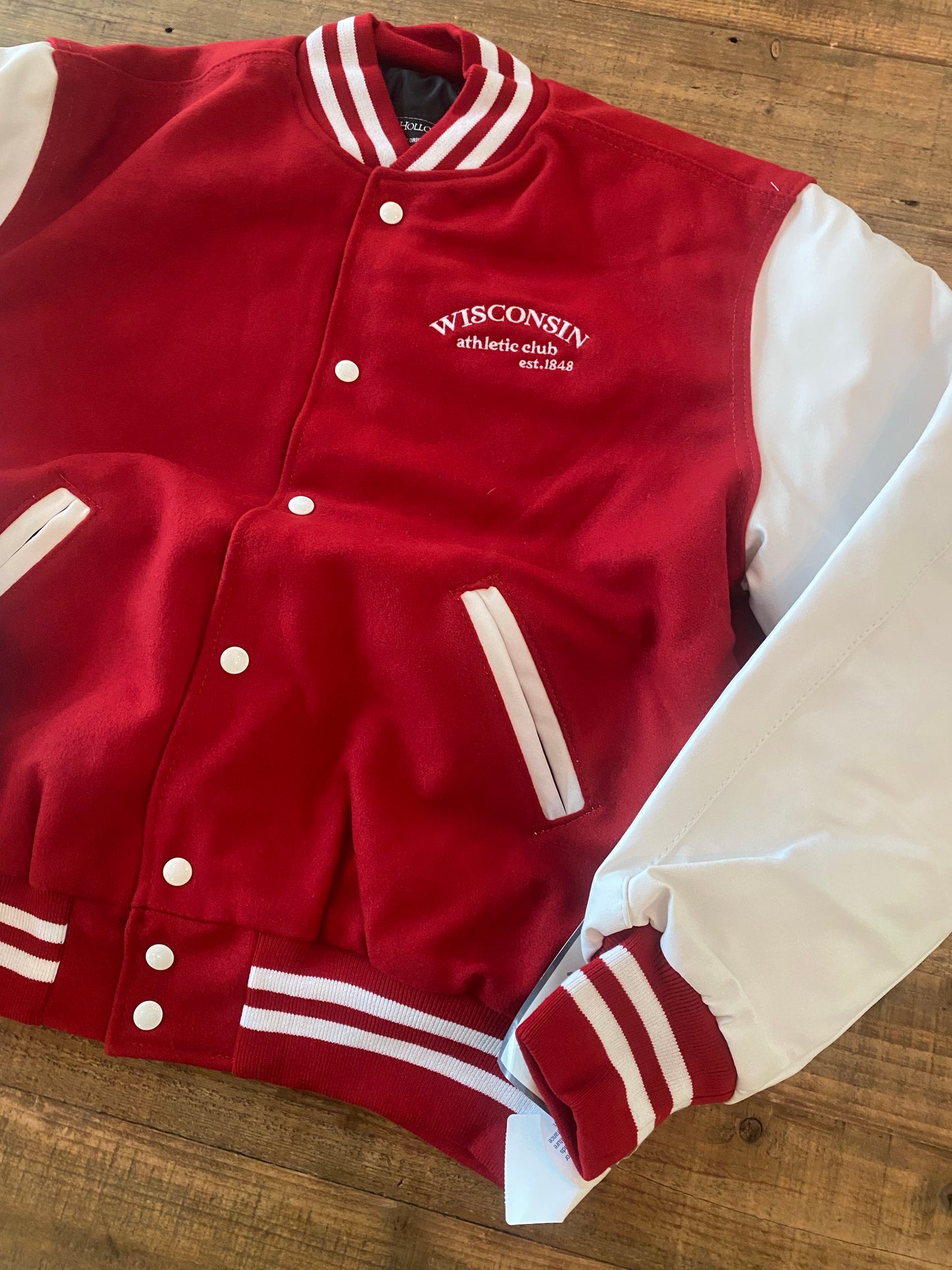 Wisconsin Athletic Club Letterman Jacket