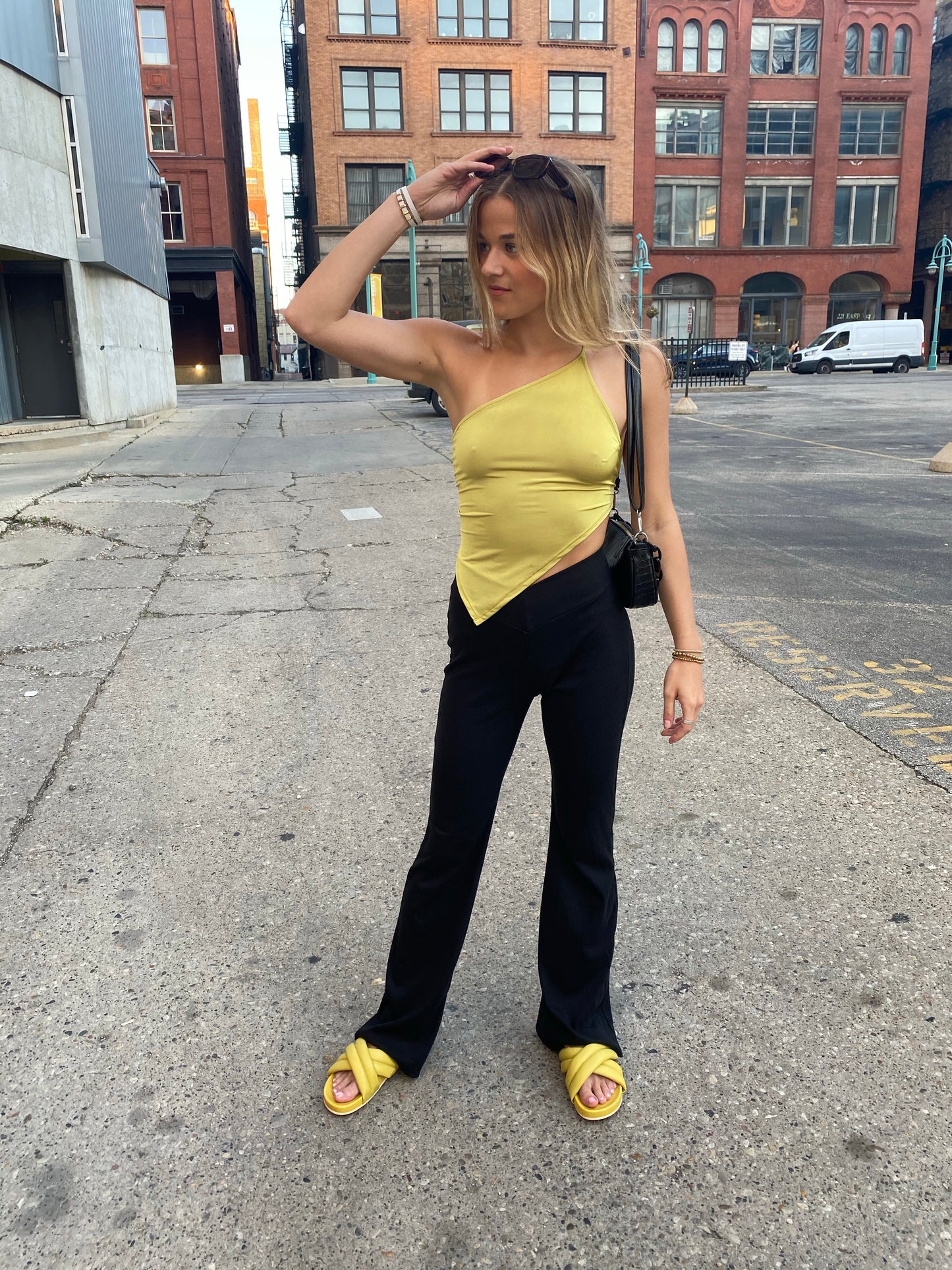 Margarita One Shoulder Top