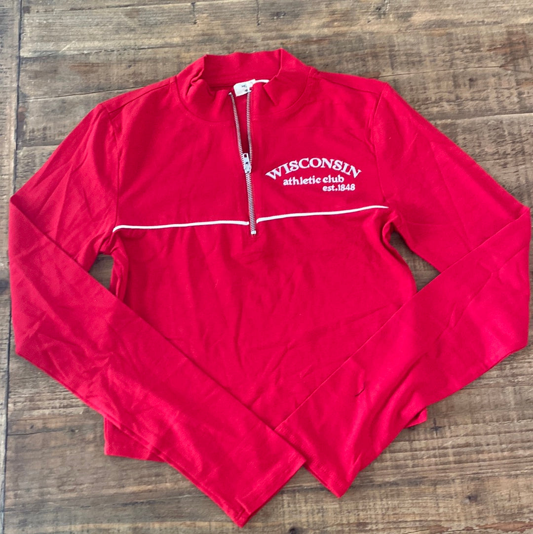 Wisconsin Athletic Club 1/4 Zip Long Sleeve