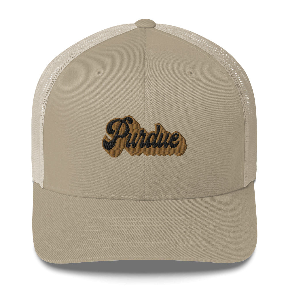 Purdue Shadow Trucker Hat
