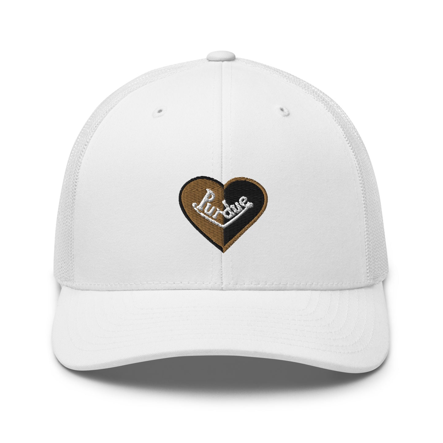 Purdue Split Heart Trucker Hat