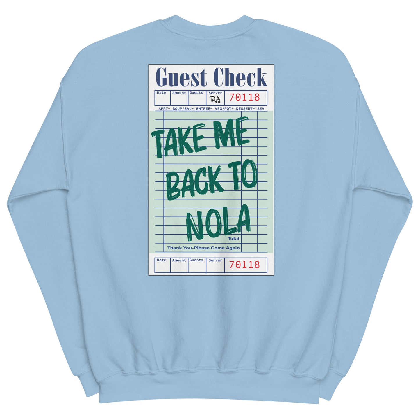 Nola Guest Check Crew