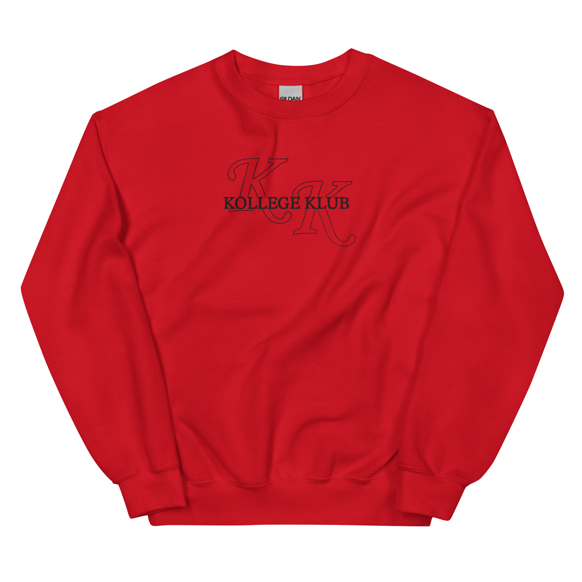 KK Outline Embroidered Crew