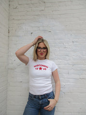 Wisconsin 1848 Applique Tee