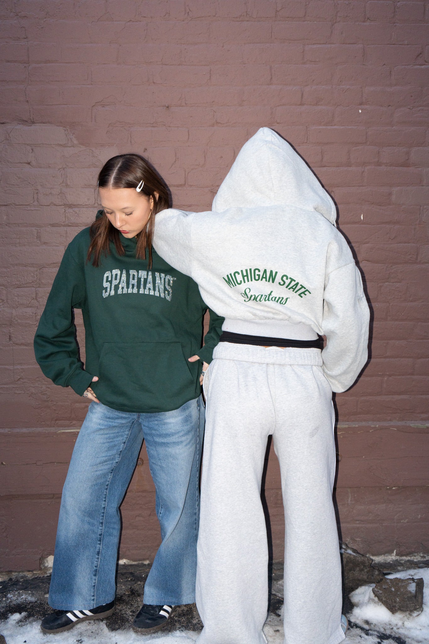 Michigan State Script Sweatpants