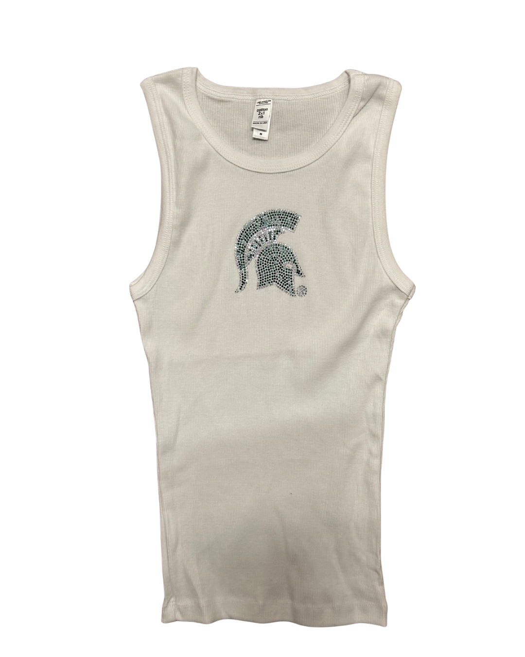 Spartans Rhinestone Gym Tank