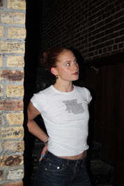 MU Rhinestone Heritage Tee