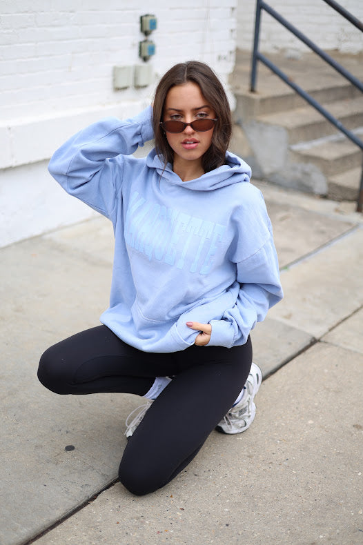 Marquette Tonal Puff Print Hoodie