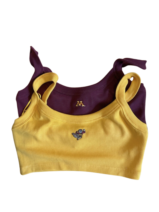 Minnesota Patch Bra Top
