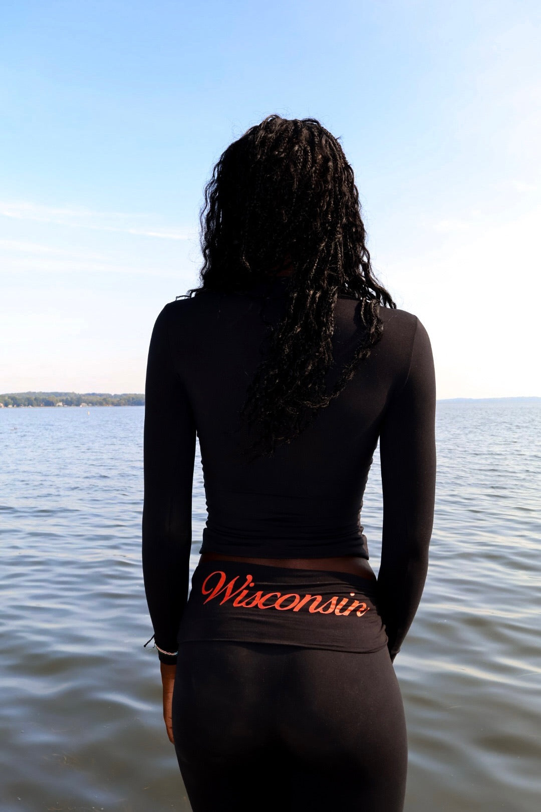 Wisconsin Fold Over Yoga Pants