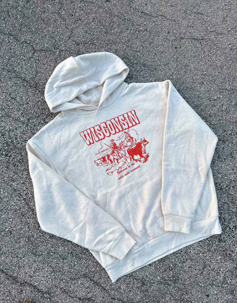 Wisconsin Wild West Hoodie