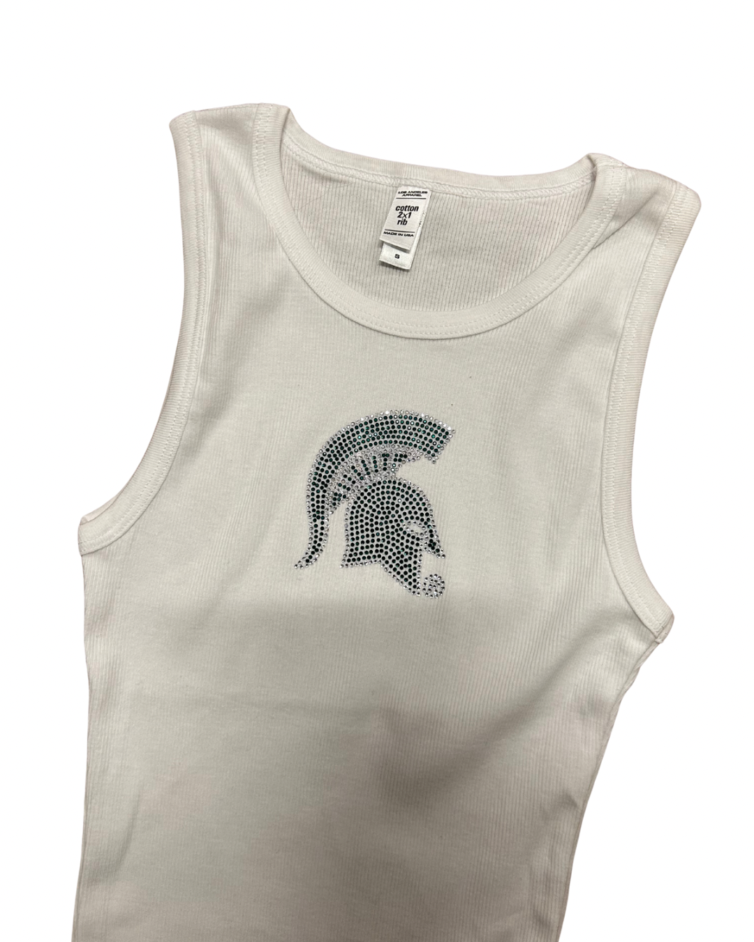 Spartans Rhinestone Gym Tank