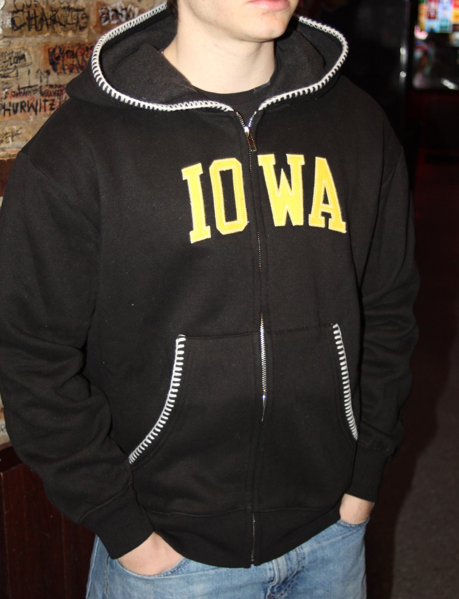 Iowa Whipstitch Full Zip