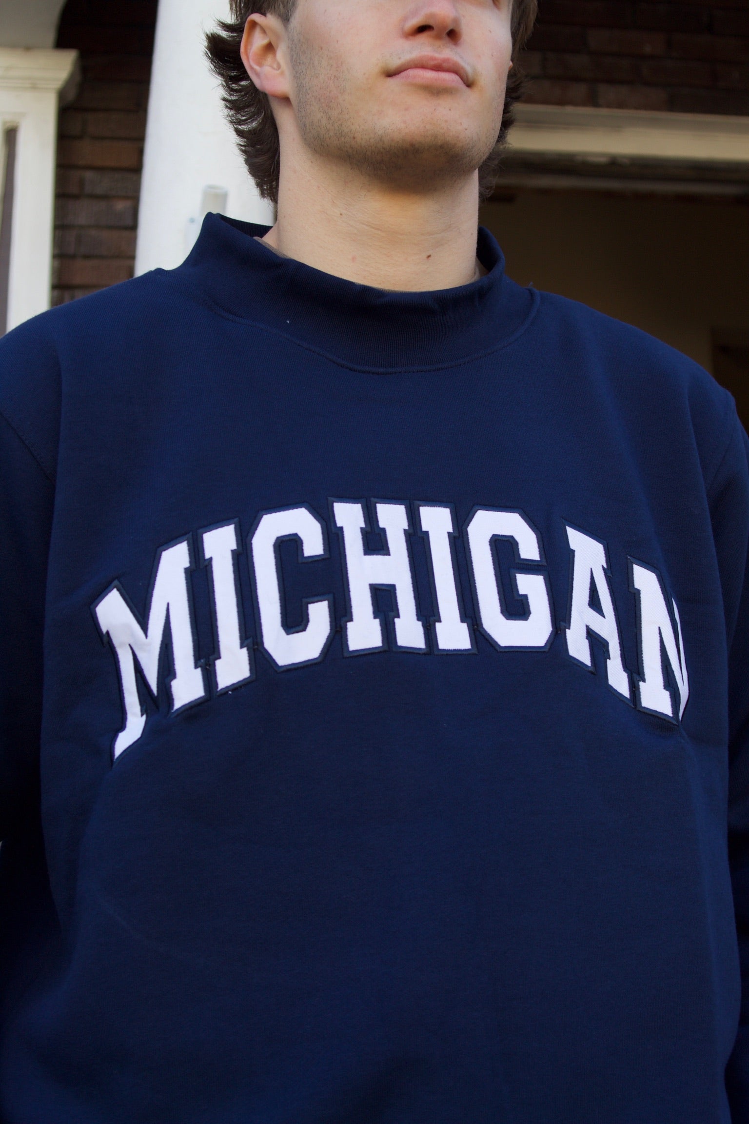 Michigan Mock Neck
