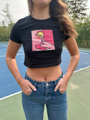 Mizzou Sucker Crop Tee