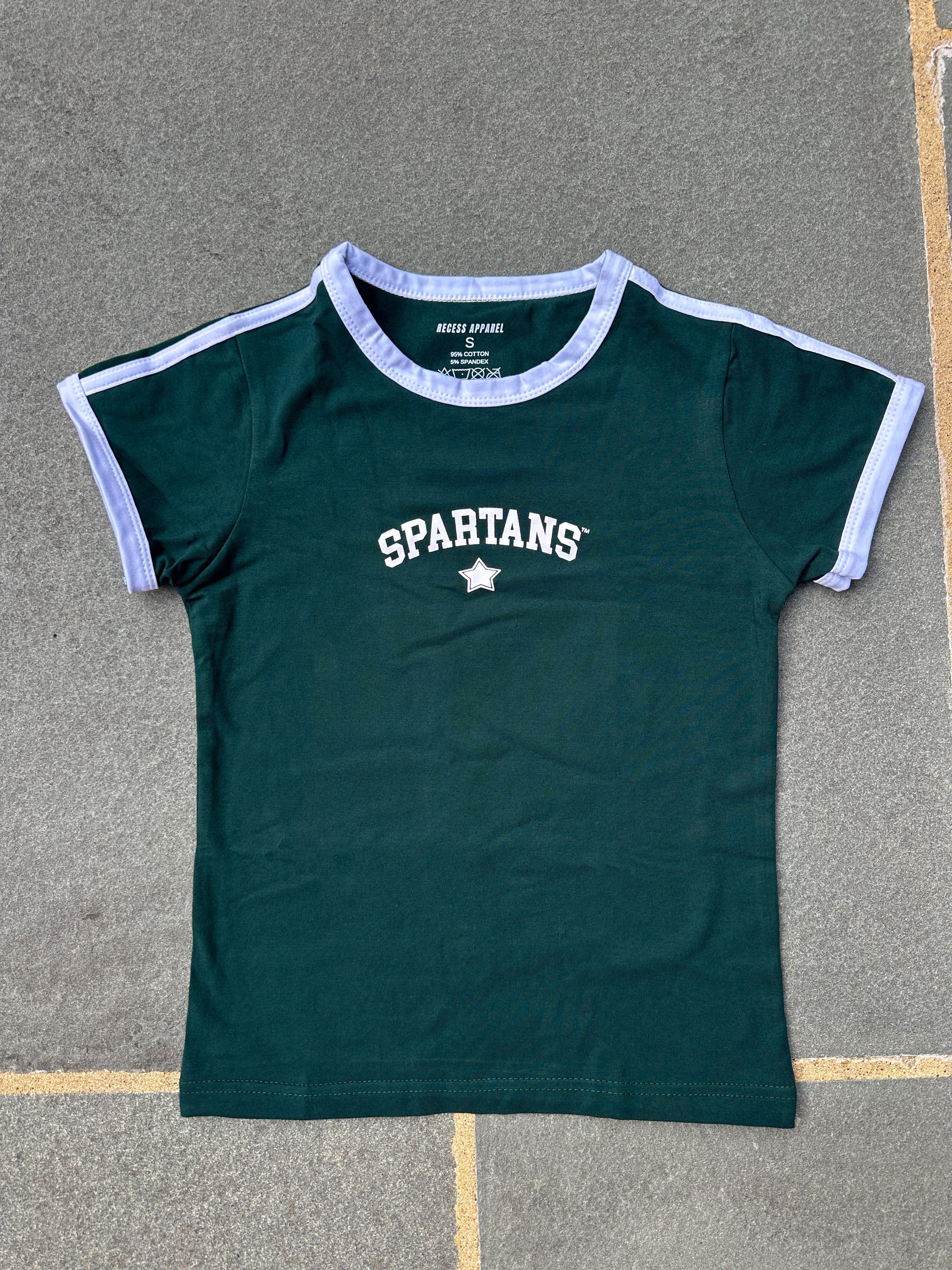 Spartans Soccer Baby Tee
