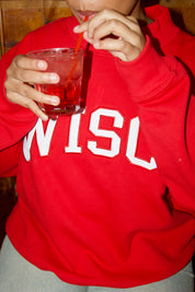 Red Wisco Mock Neck
