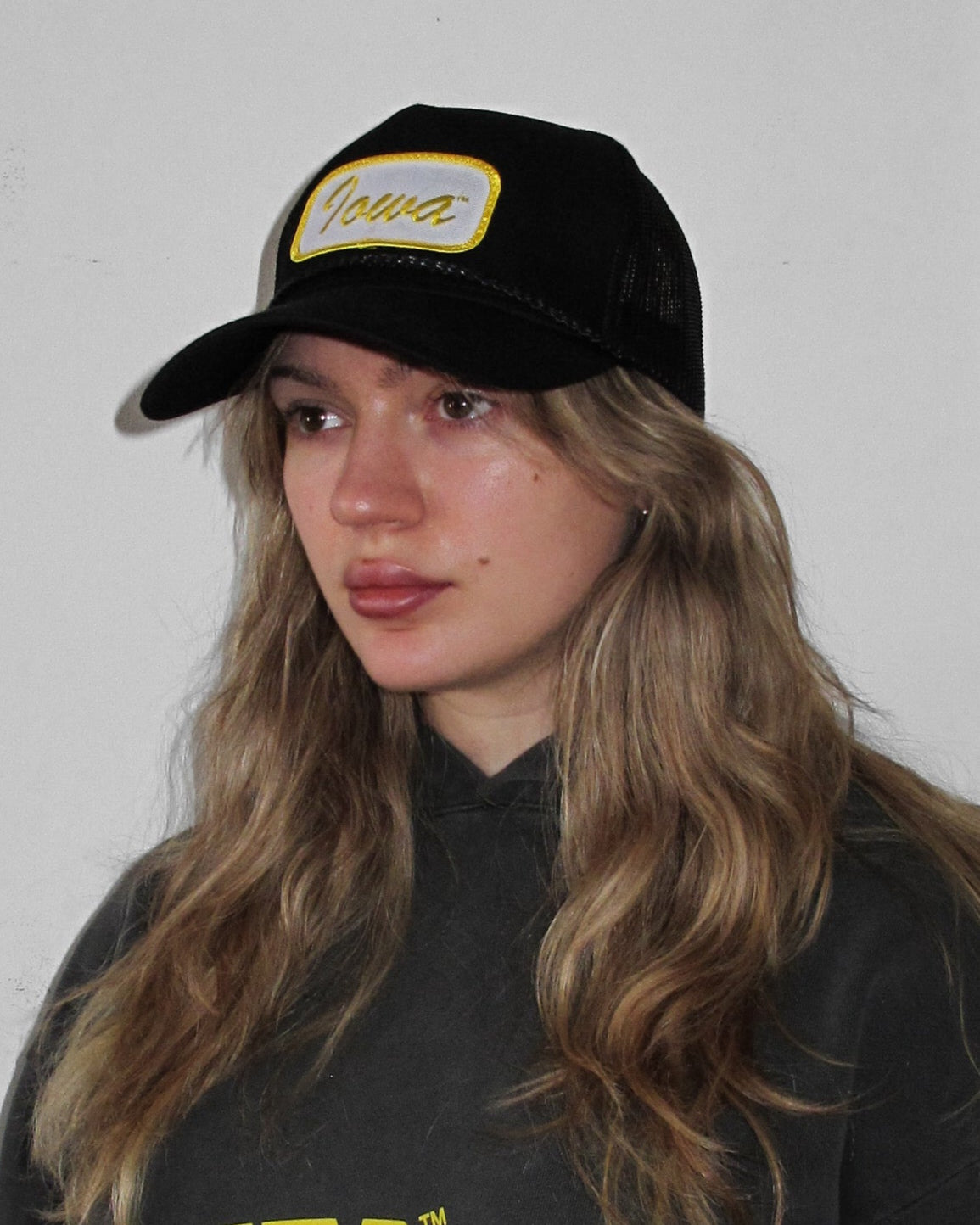 Iowa Name Plate Trucker Hat