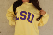 LSU Mock Neck