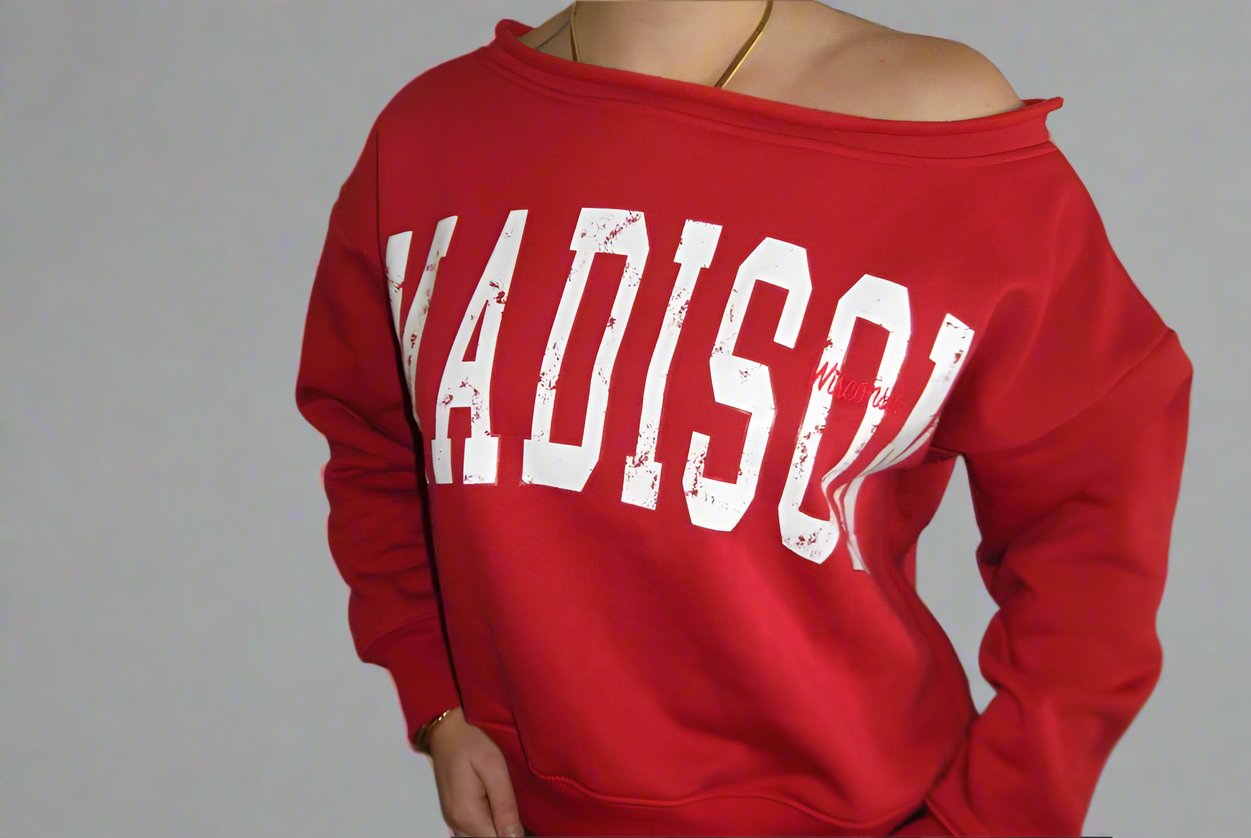 Madison Off Shoulder Crew
