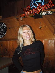 Minnesota Rhinestone Long Sleeve