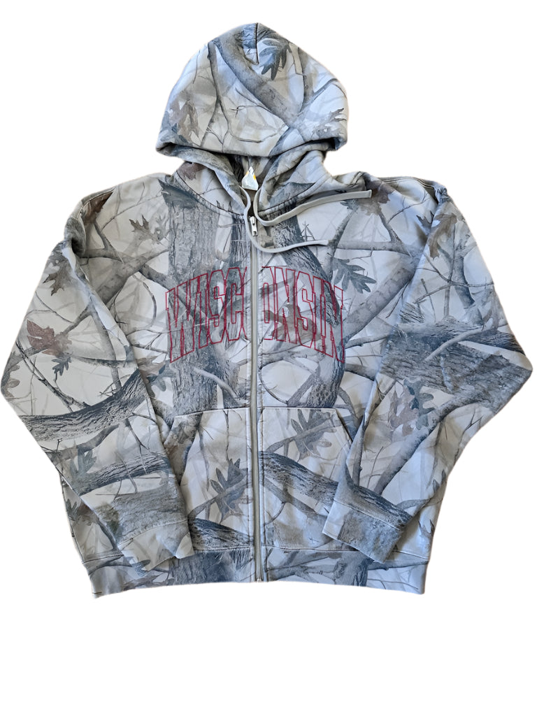 Wisconsin Rhinestone Full Zip