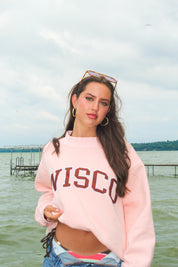Pink Wisco Mockneck