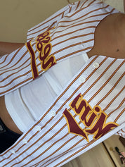 Minnesota Pinstripe Baseball Jersey