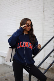 Illinois Mock Neck