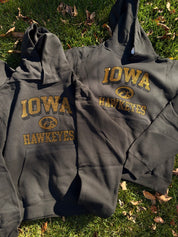 Iowa Hawkeyes Rhinestone Hoodie
