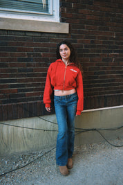 Madison Wisconsin Crop Full Zip