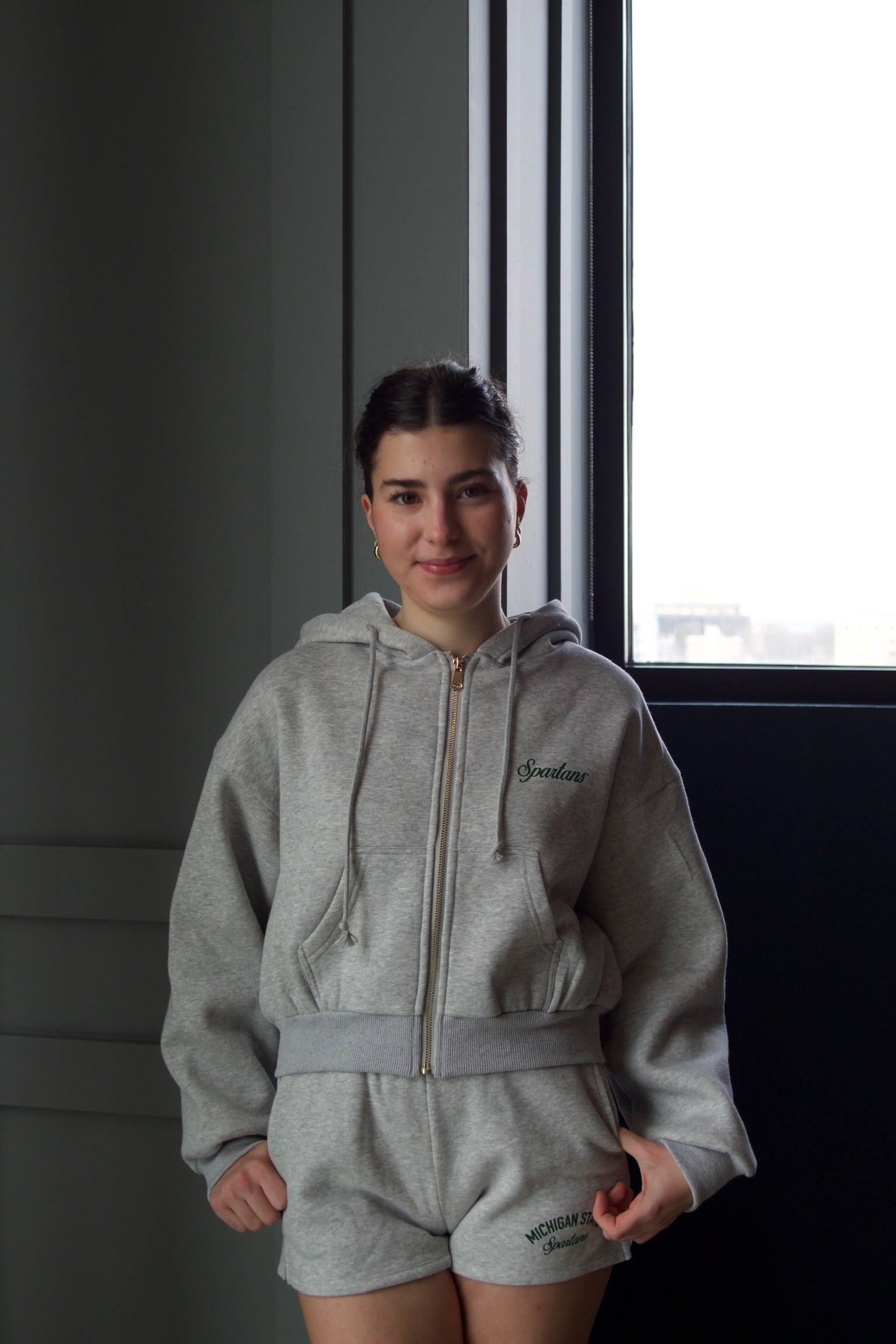 Michigan State Crop Full Zip