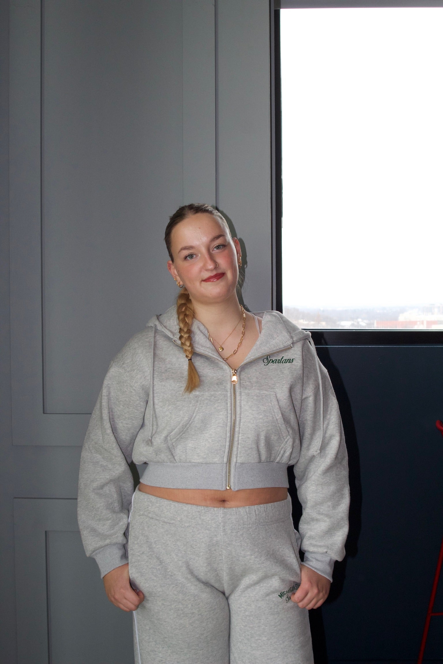 Michigan State Crop Full Zip