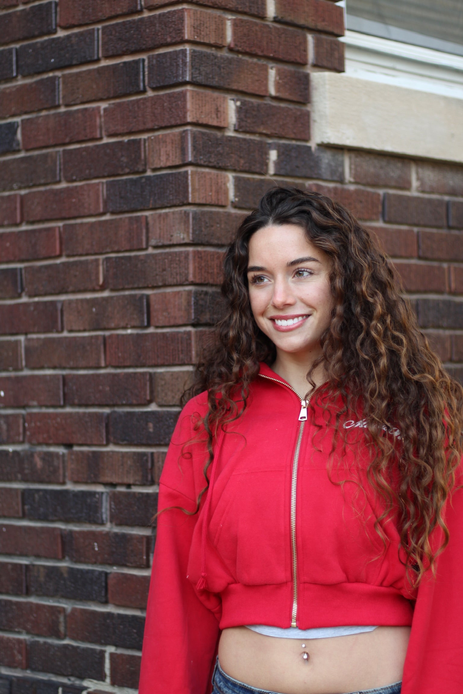 Madison Wisconsin Crop Full Zip