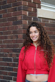 Madison Wisconsin Crop Full Zip