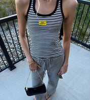 Hawkeyes Stripe Halter Top