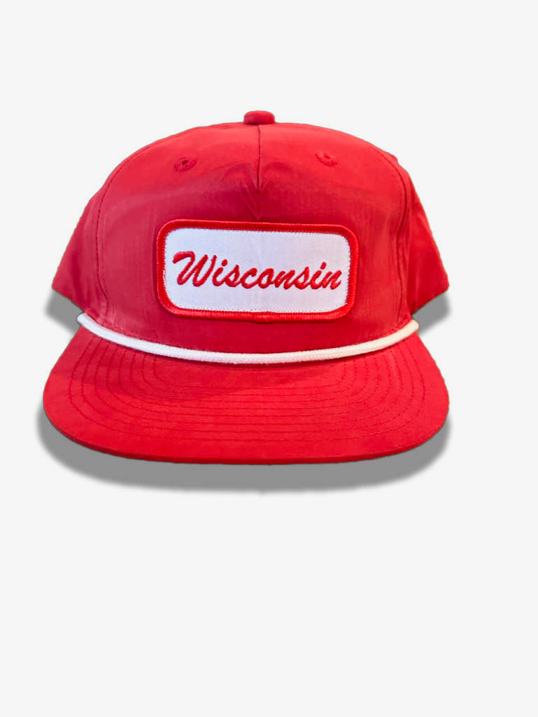 Wisconsin Name Plate Rope Hat