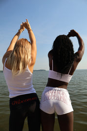 Wisconsin Rhinestone PE Shorts