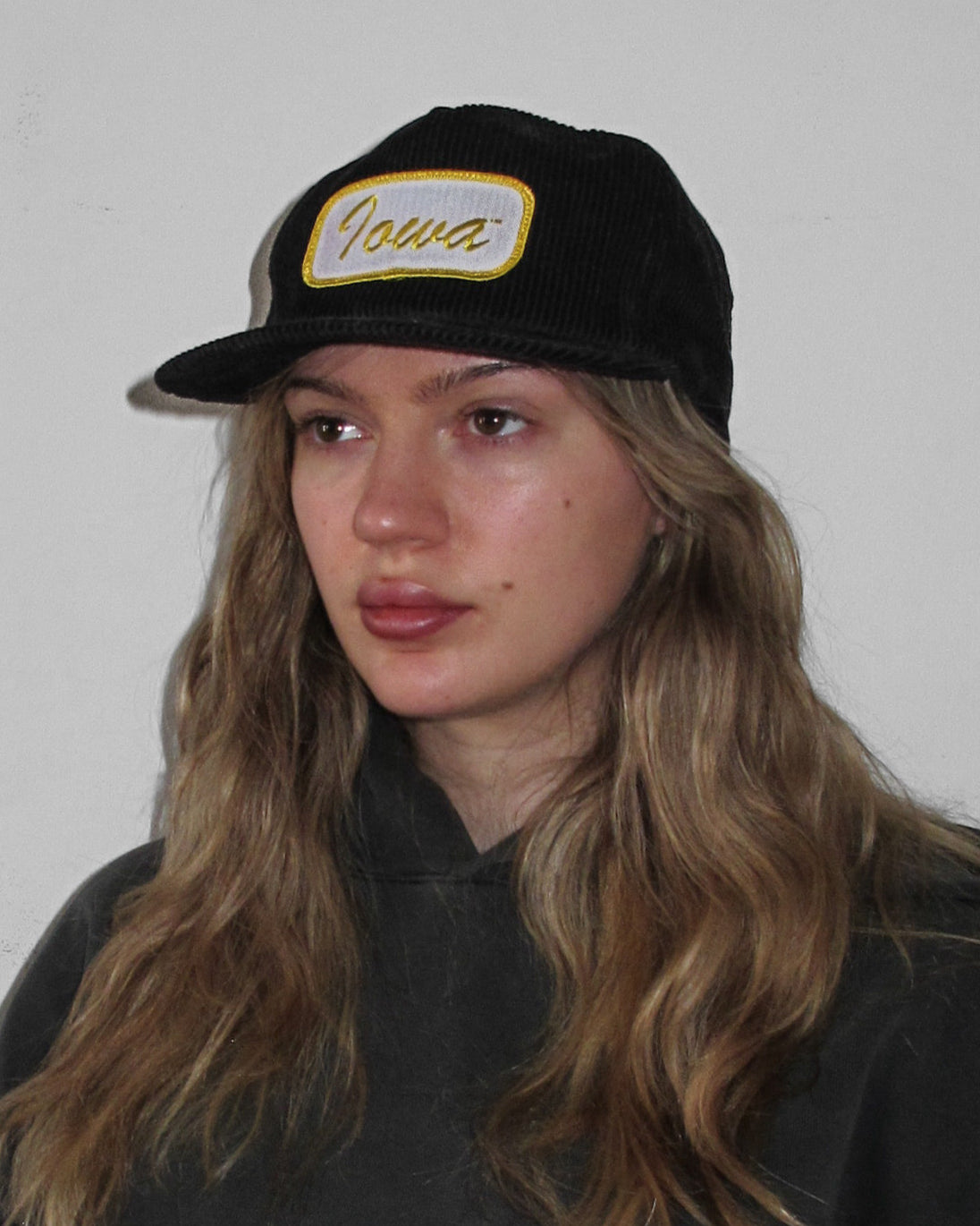 Iowa Name Plate Corduroy Hat