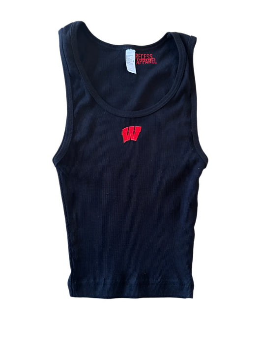Wisconsin Mini Patch Scoop Neck Tank