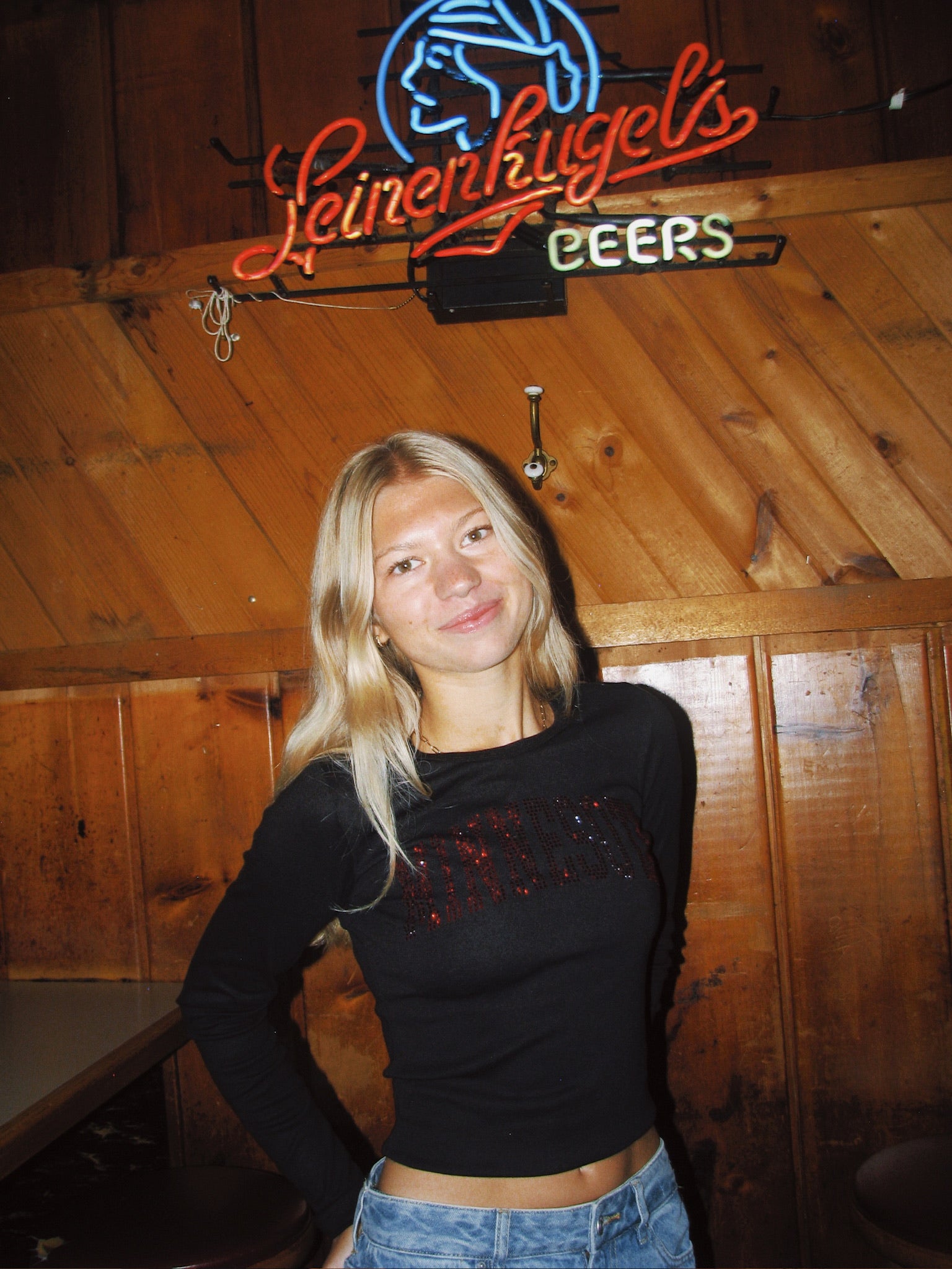 Minnesota Rhinestone Long Sleeve