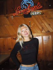 Minnesota Rhinestone Long Sleeve